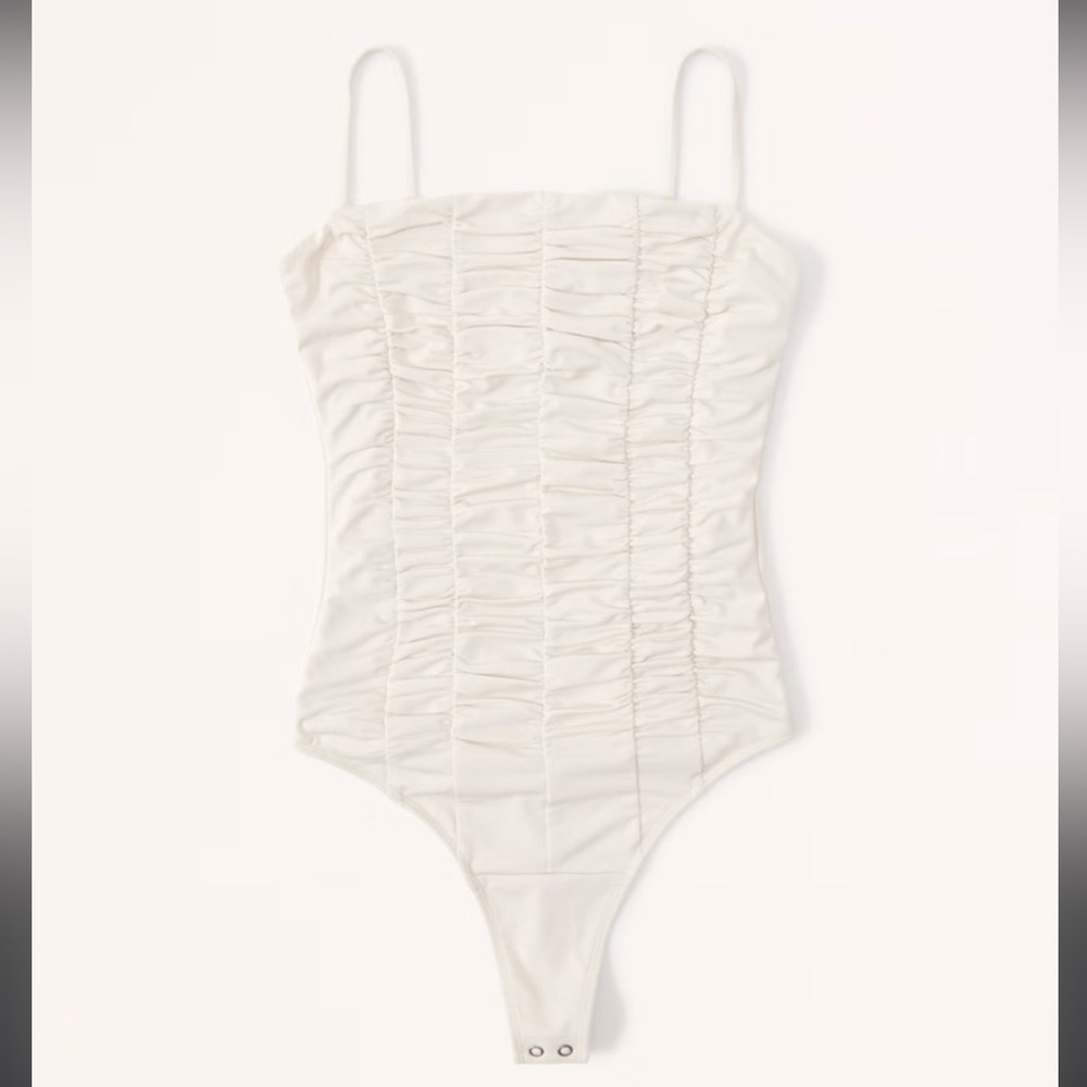Abercrombie Women's Slinky Cami Ruched Bodysuit